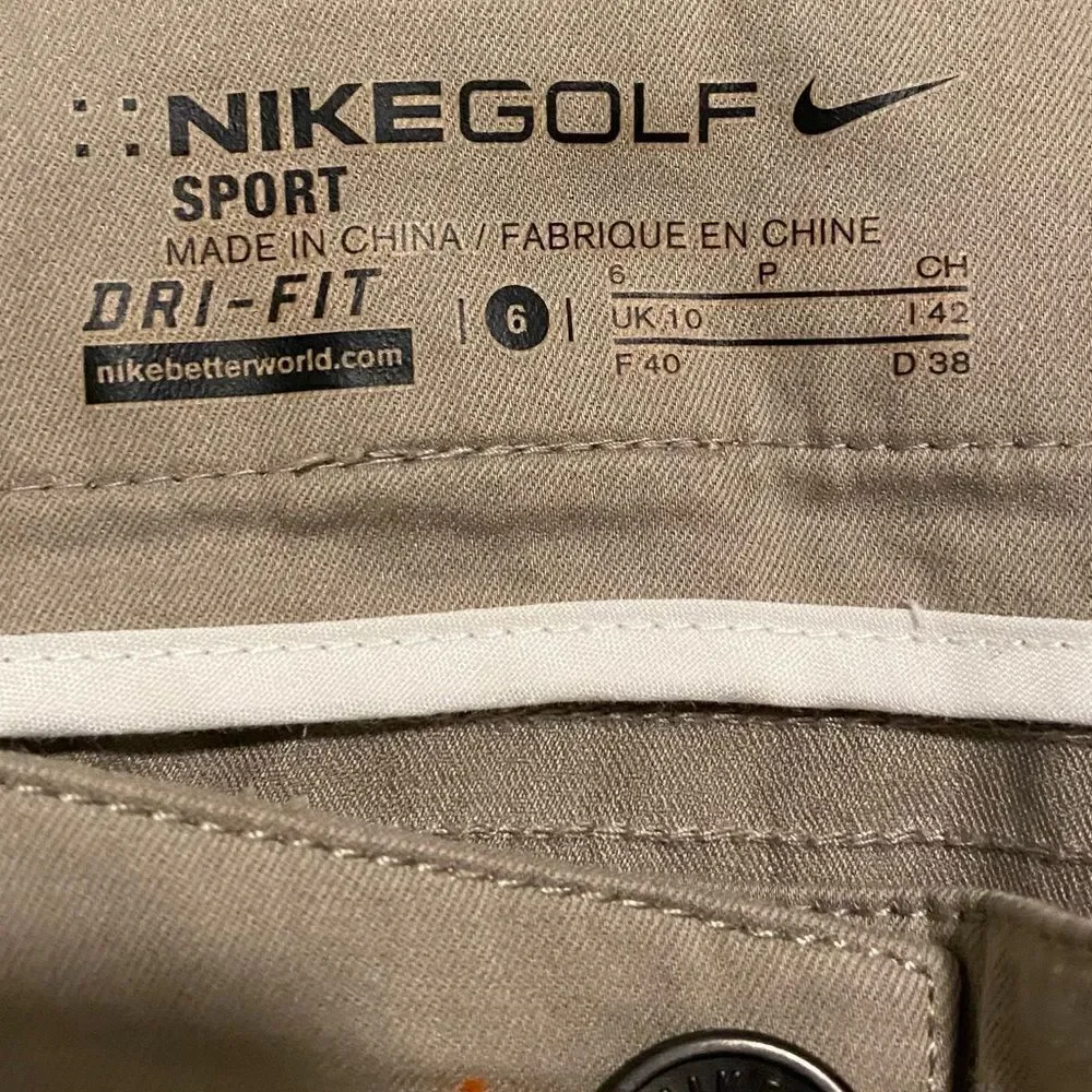 Nike Golf Sport Dri Fit Cargo Utility Activewear Casual Relaxed Mini Skirt
